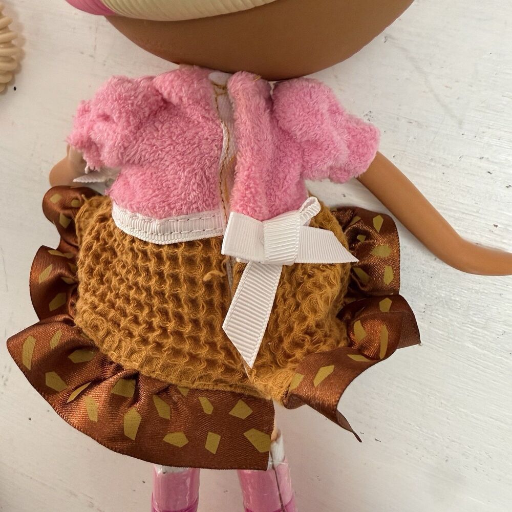 Lalaloopsy Silly Hair Doll Scoops Waffle Cone 12" Full Size Ice Cream MGA Toy - Picture 7 of 12